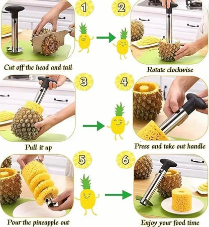 Stainless Steel Pineapple Corer