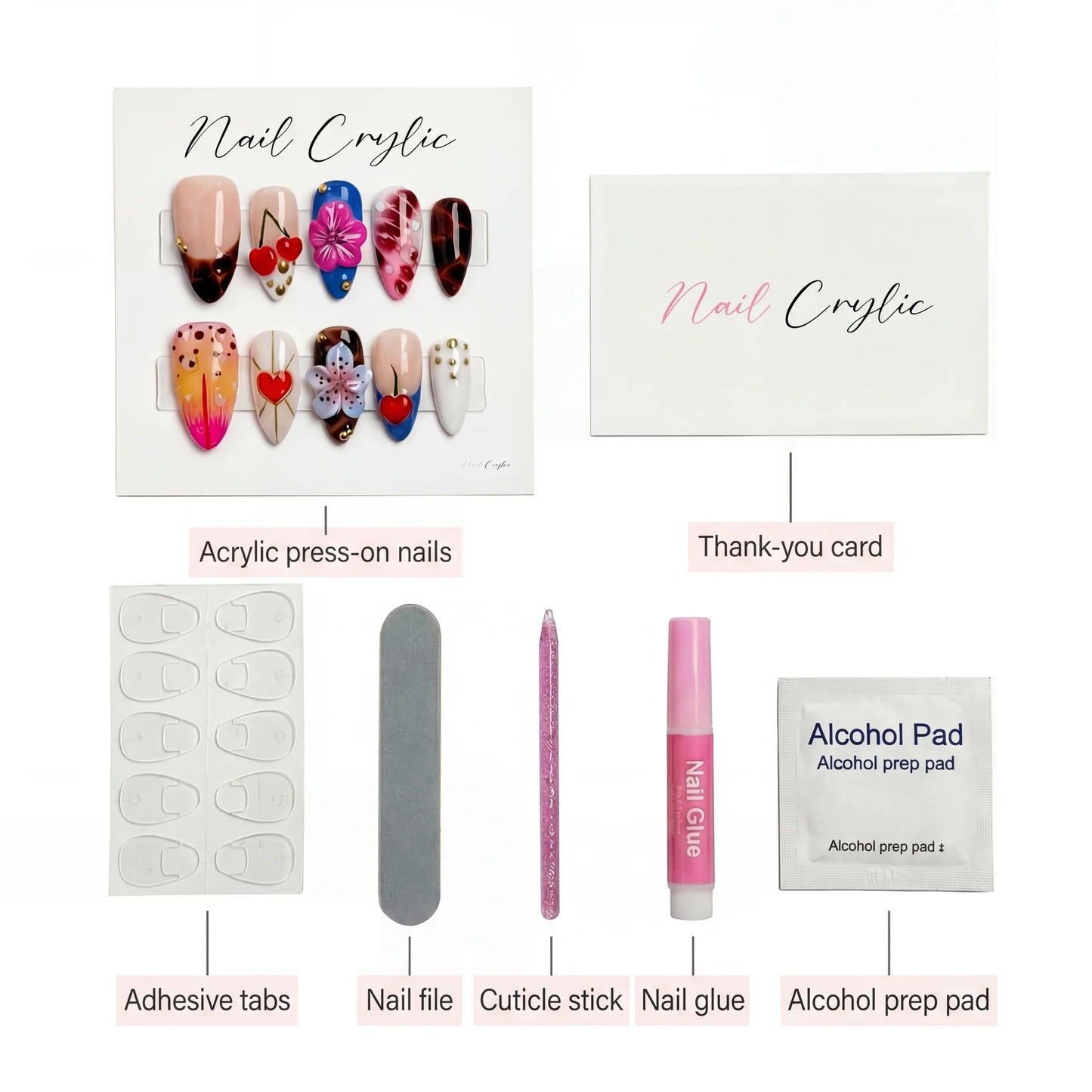 🌸Peach Blossom Pink Handmade Cat-Eye Press-On Nails (Salon-level elegance in just 10 minutes)