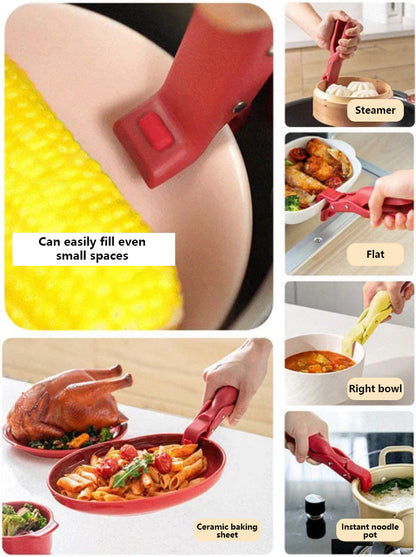 ✨Multi-Purpose Anti-Scald Tongs✨| Hot Plate Tongs for Kitchen (Bowls, Dishes, Pots & Hot Trays)