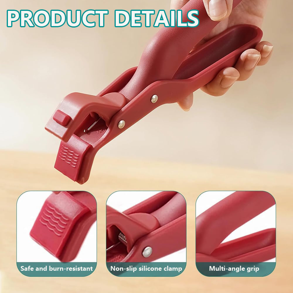 ✨Multi-Purpose Anti-Scald Tongs✨| Hot Plate Tongs for Kitchen (Bowls, Dishes, Pots & Hot Trays)