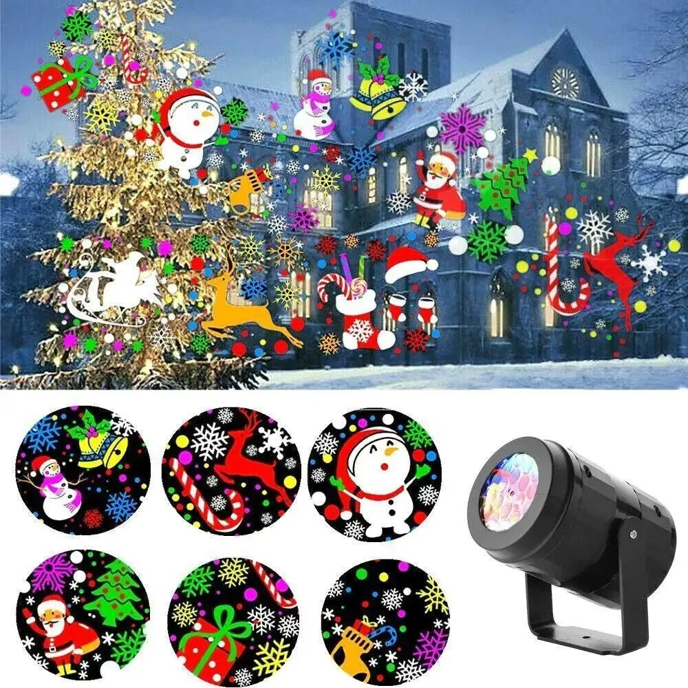 USB Christmas Projector Lamp with 16 Patterns