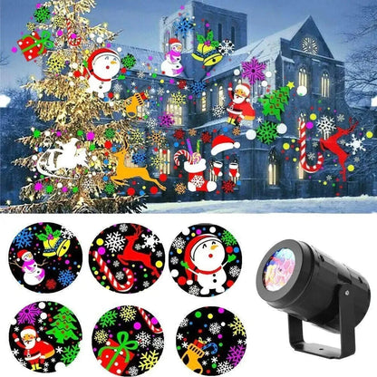 USB Christmas Projector Lamp with 16 Patterns