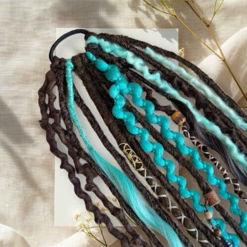 🔥LAST DAY 55% OFF - 👩🏼‍🦱Elastic Dread Ponytail Salty Soul