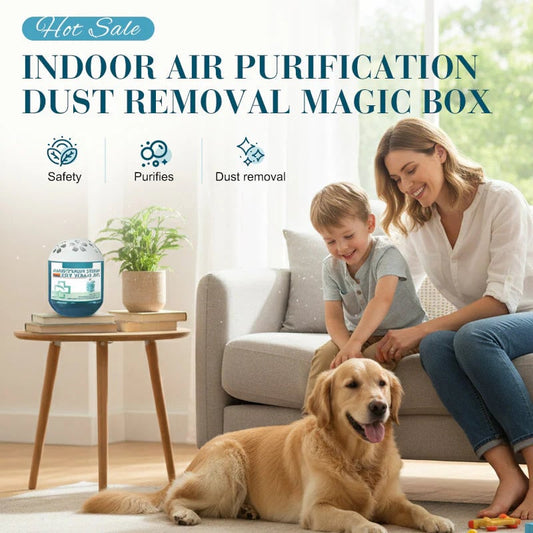 🔥2026 New & Upgraded -- Indoor Air Purification Dust Removal Magic Box🏠Limited-Time Offer⏰