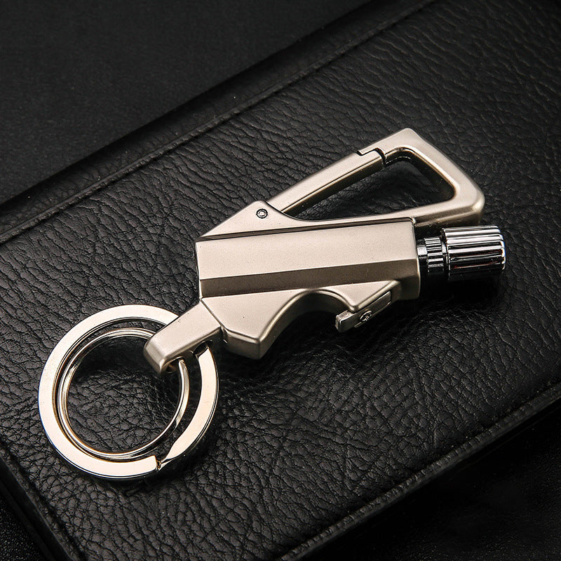 🔥Hot Sale 49% OFF🔥Permanent Match Infinity Lighter with Multitool Keychain Bottle Opener
