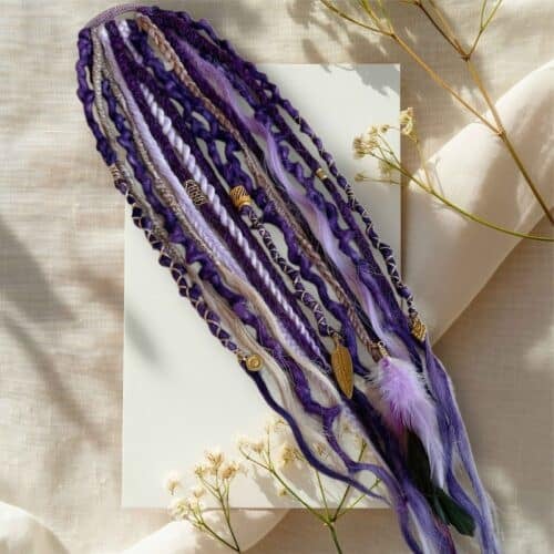 🔥LAST DAY 55% OFF - 👩🏼‍🦱Elastic Dread Ponytail Salty Soul