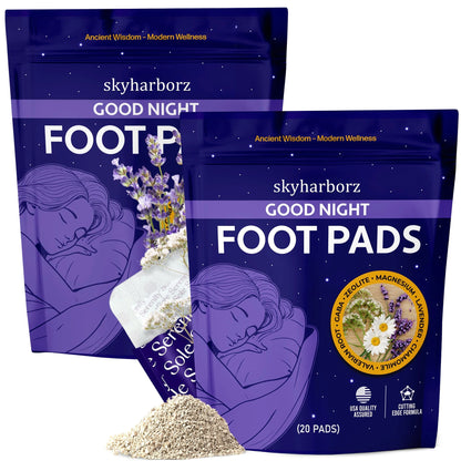 Good Night Sleep Detox Foot Pads with Magnesium Glycinate