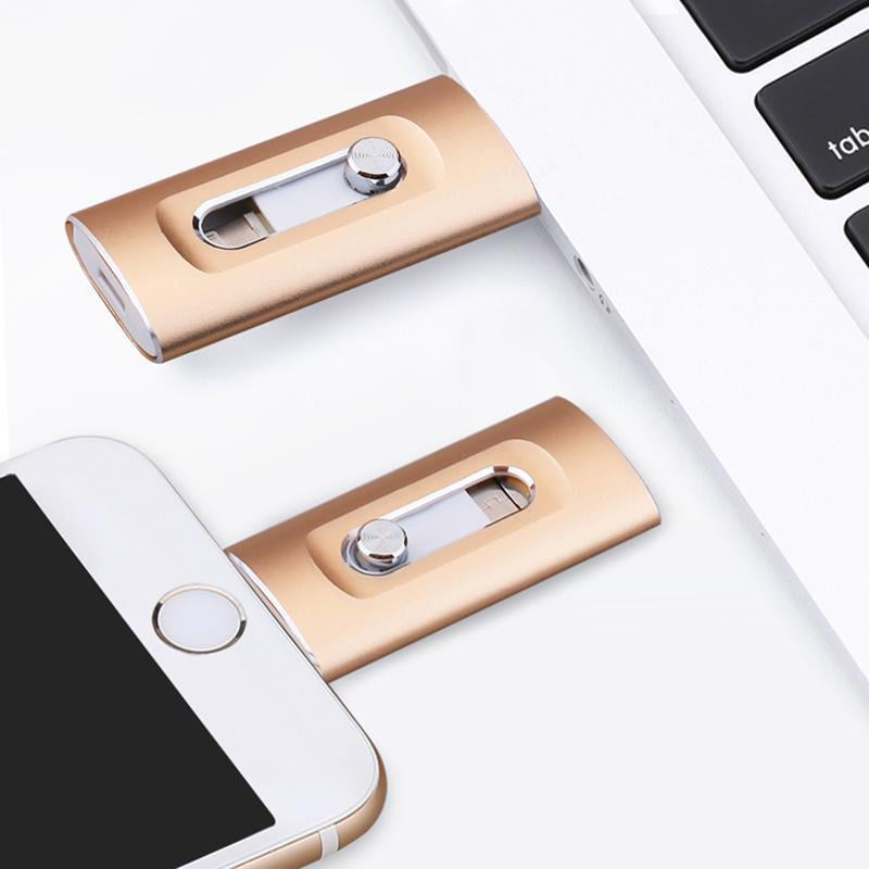 ⚡3-in-1 Flash Drive, Portable High-Speed USB 3.0 Storage