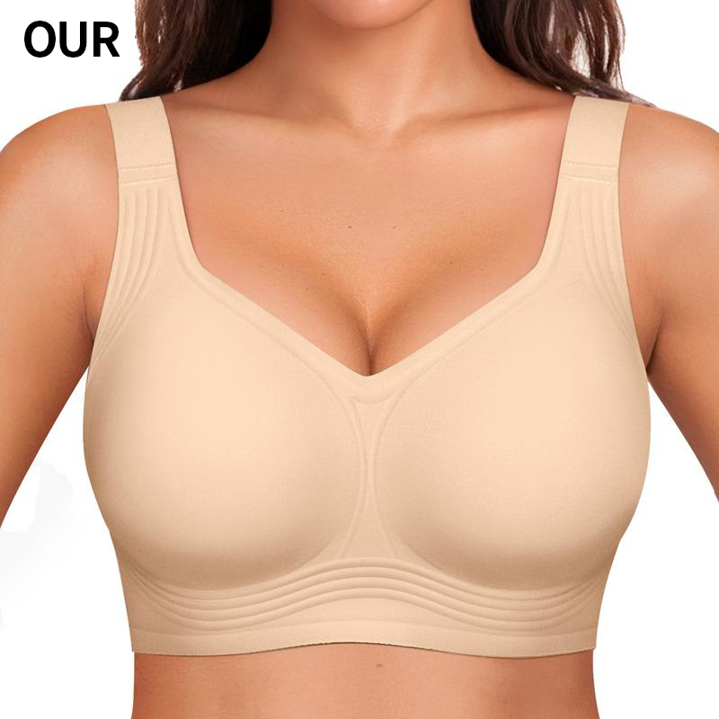 (💖Buy one get one free)Full coverage wireless bra