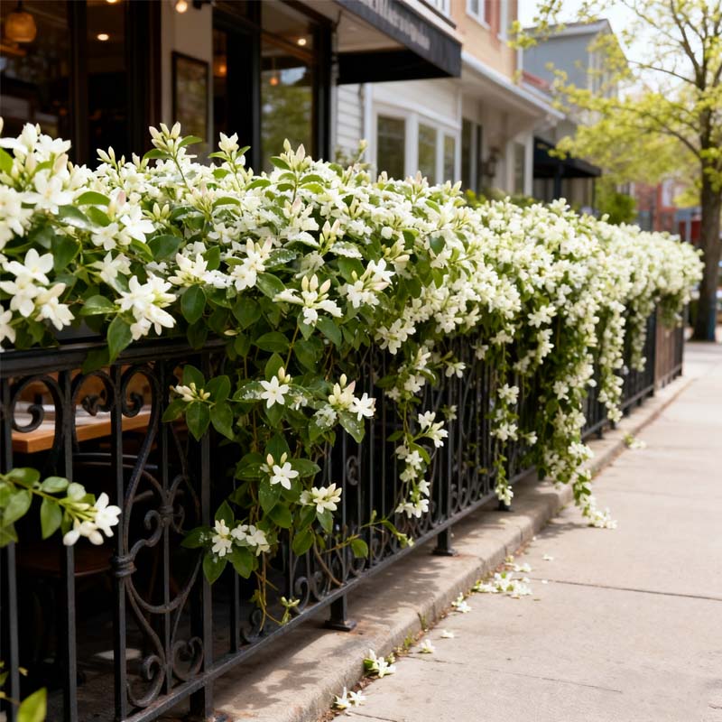 🌿❄️ Midnight Perfume Jasmine Seeds – Winter Planting, Perennial Blooms & Fragrant Garden Elegance 🌸