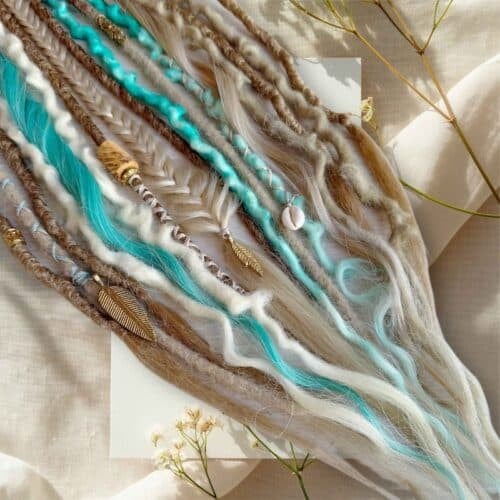 🔥LAST DAY 55% OFF - 👩🏼‍🦱Elastic Dread Ponytail Salty Soul