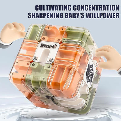 🔥Christmas Early Discount 50% Off🎁3D Ball Maze Cube Puzzle