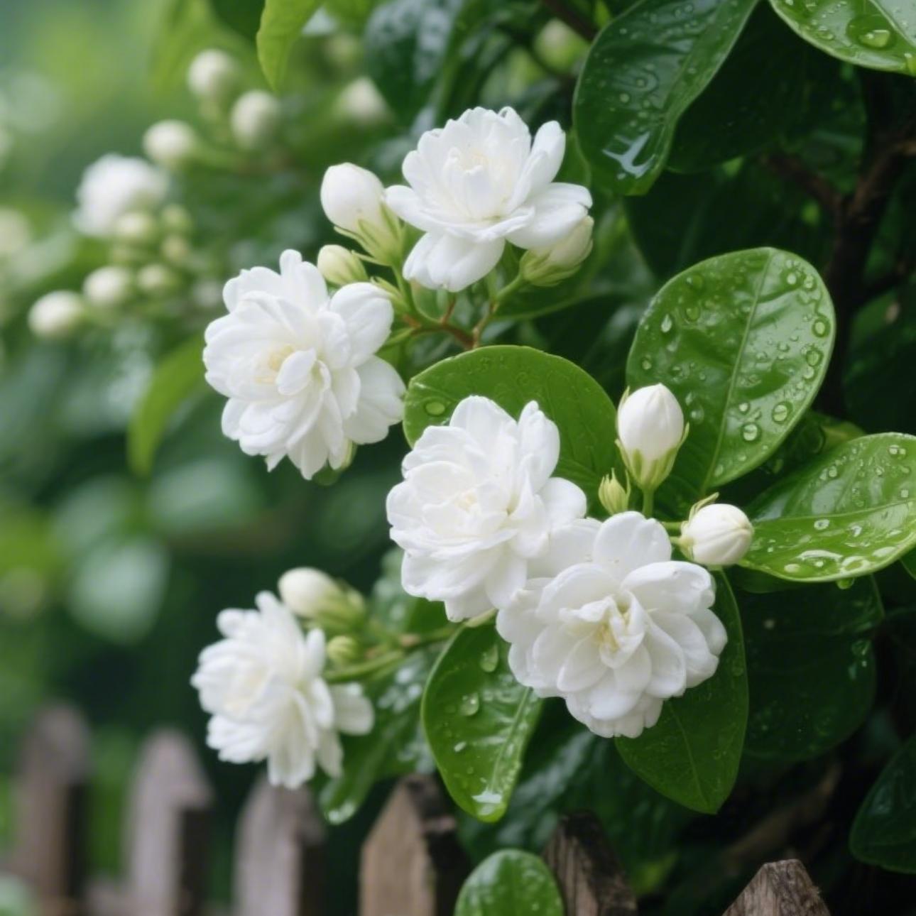 🌿❄️ Midnight Perfume Jasmine Seeds – Winter Planting, Perennial Blooms & Fragrant Garden Elegance 🌸