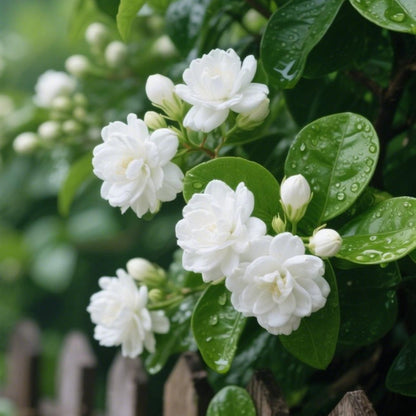 🌿❄️ Midnight Perfume Jasmine Seeds – Winter Planting, Perennial Blooms & Fragrant Garden Elegance 🌸