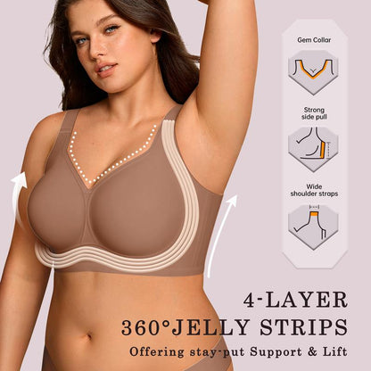 (💖Buy one get one free)Full coverage wireless bra