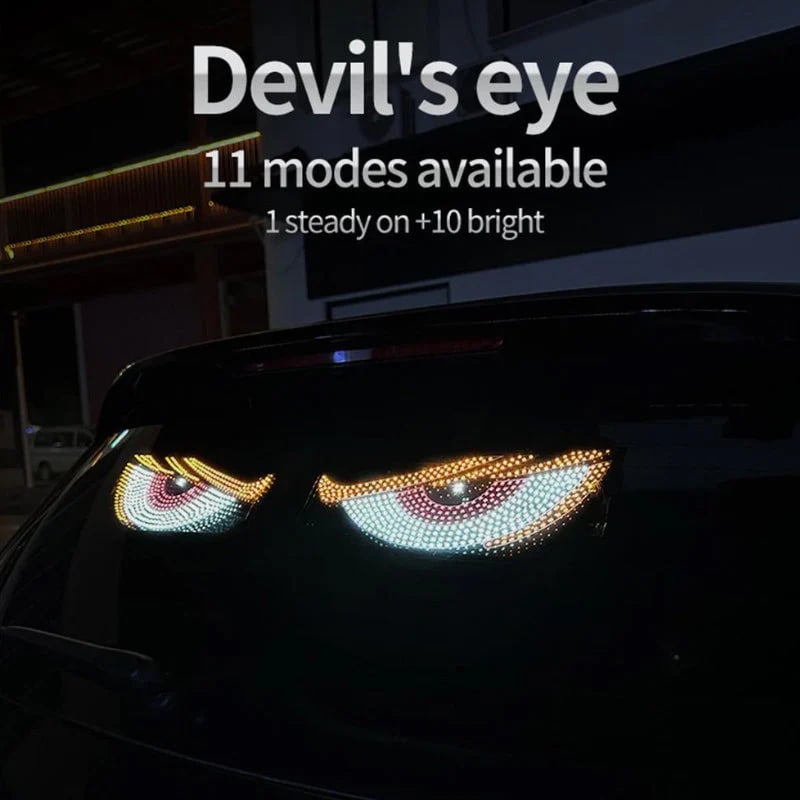 ⏳Limited time special offer⌛2 pieces of Devil Eyes LED windshield lights