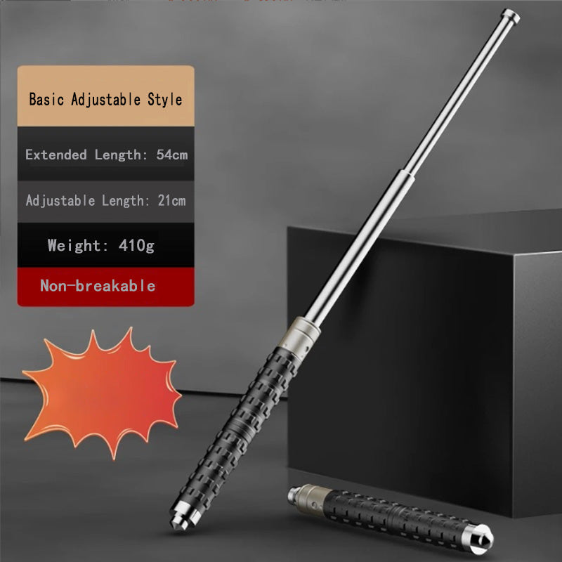 Self-defense vehicle telescopic stick