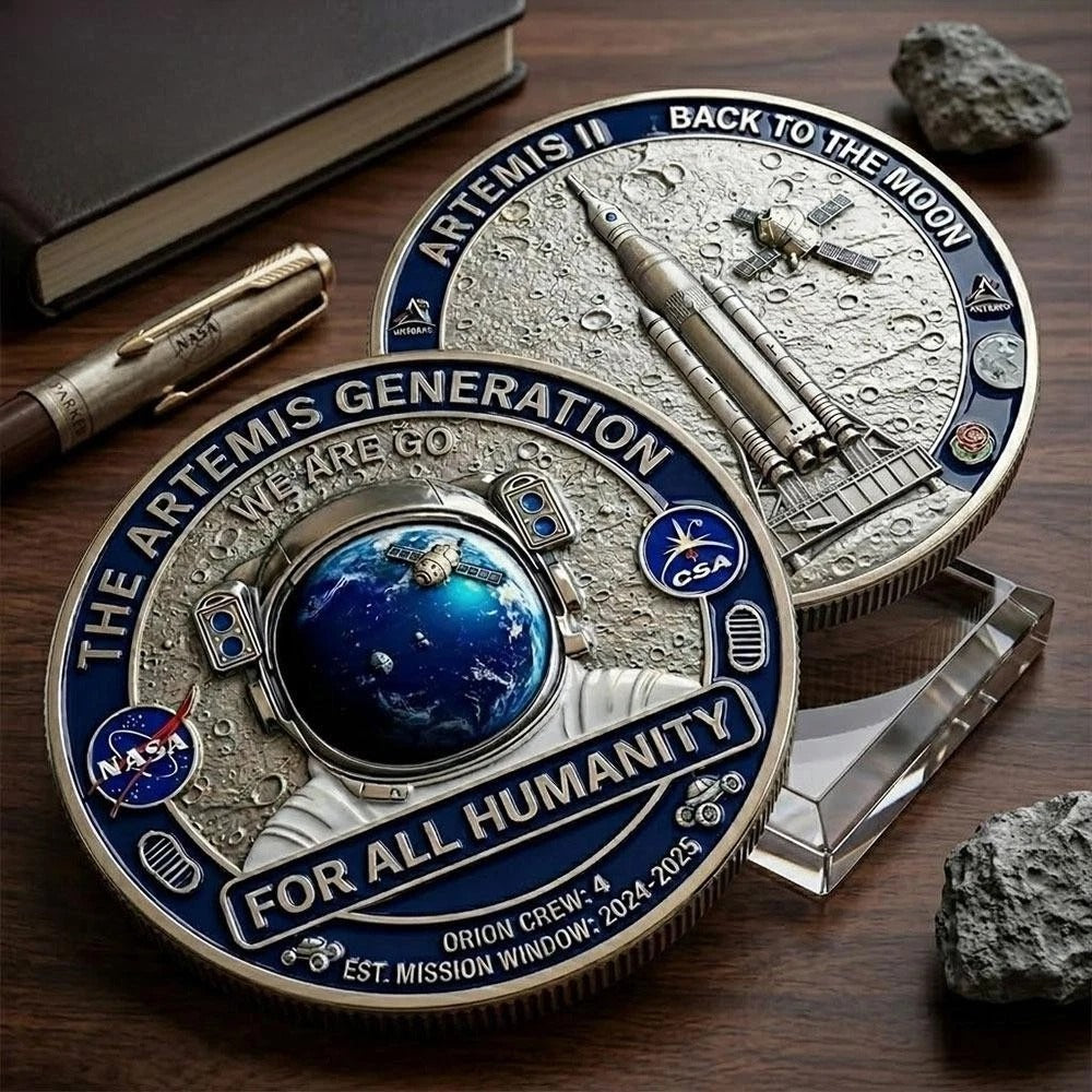 🚀Flash Sale 49% OFF 🌕 🚀 🪙Artemis Generation Commemorative Coin