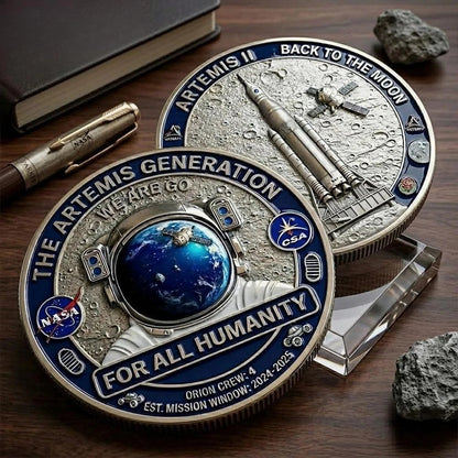 🚀Flash Sale 49% OFF 🌕 🚀 🪙Artemis Generation Commemorative Coin