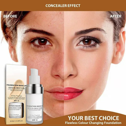 🎁Last Day -Buy 1 Get 1 Free🎉Color Changing Mature Skin Foundation