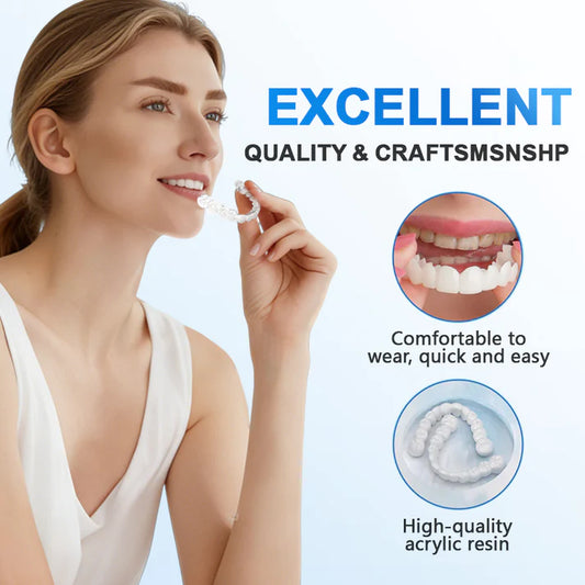Moldable Dentures – Affordable, Comfortable & Easy At-Home Fit