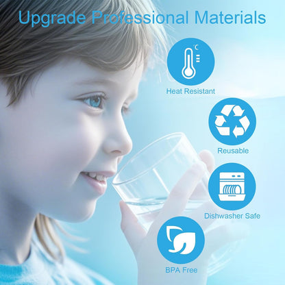 🔥Hot Sale 48% OFF🔥5 PCS 3 & 5 Gallon Water Jug Cap, Upgrade Reusable Replacement Caps, Non Spill Lids for 55mm Water Bottle