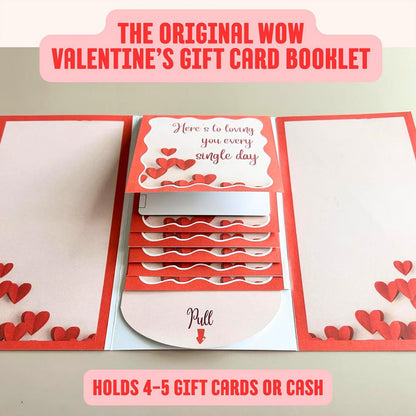 🎁LAST DAY 50% OFF - 🎂✨Handmade Waterfall Birthday Gift Card Booklet