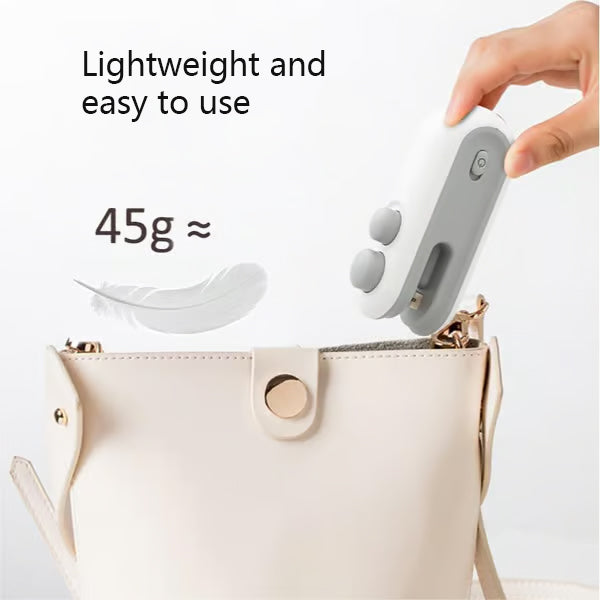 🔥Mini bag sealer with cutter and magnet✨ Keep your food fresh and organized with ease!