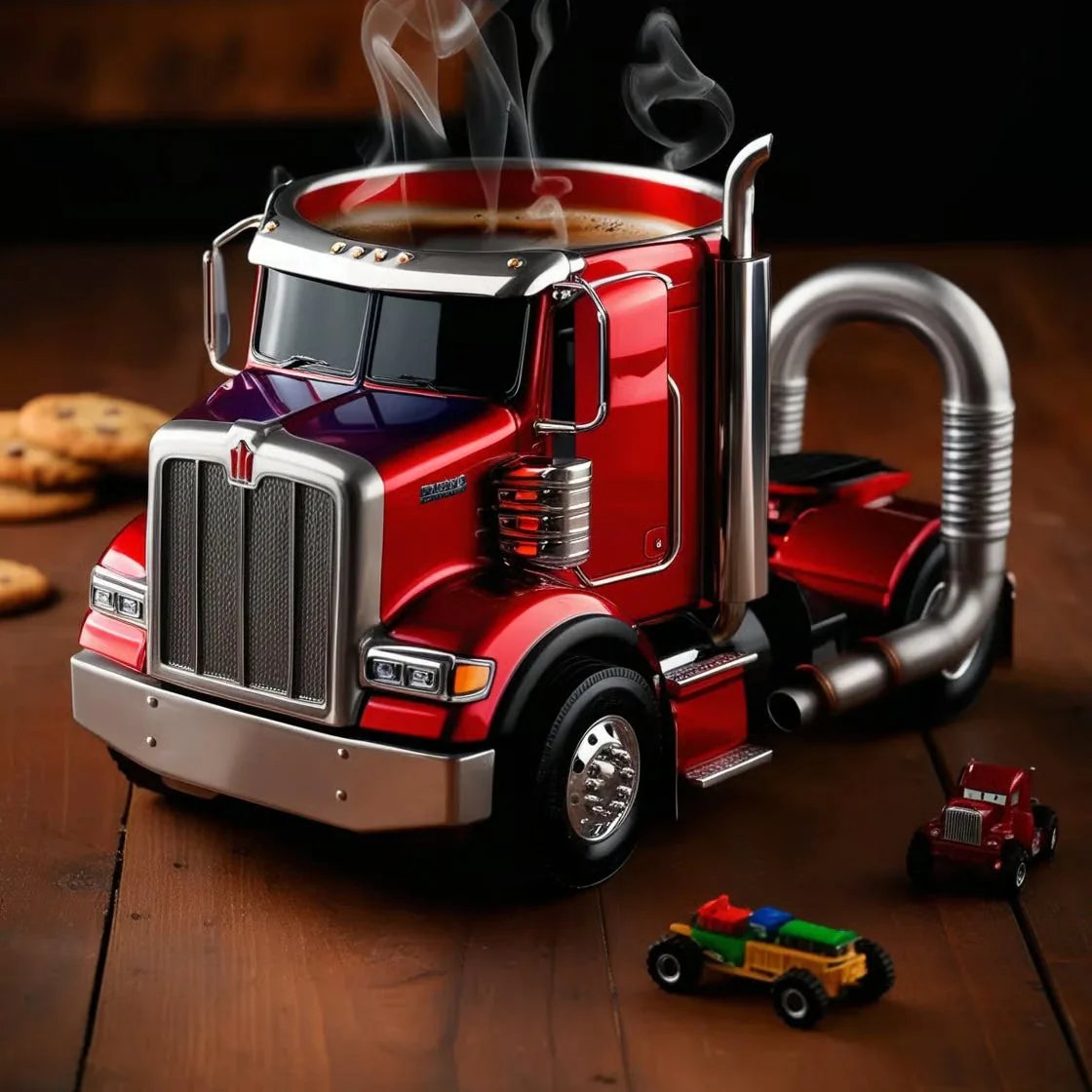 🔥Last day 50% OFF - 🚚Handcrafted Truck Coffee mug
