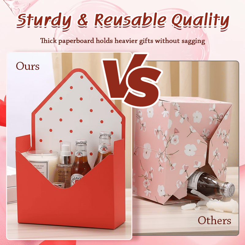 🔥LAST DAY 50% OFF - ❤️Valentine’s Day Open-Top Gift Basket Box