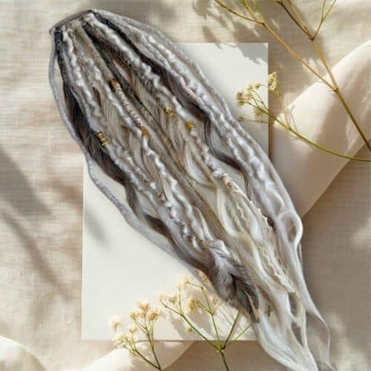 🔥LAST DAY 55% OFF - 👩🏼‍🦱Elastic Dread Ponytail Salty Soul