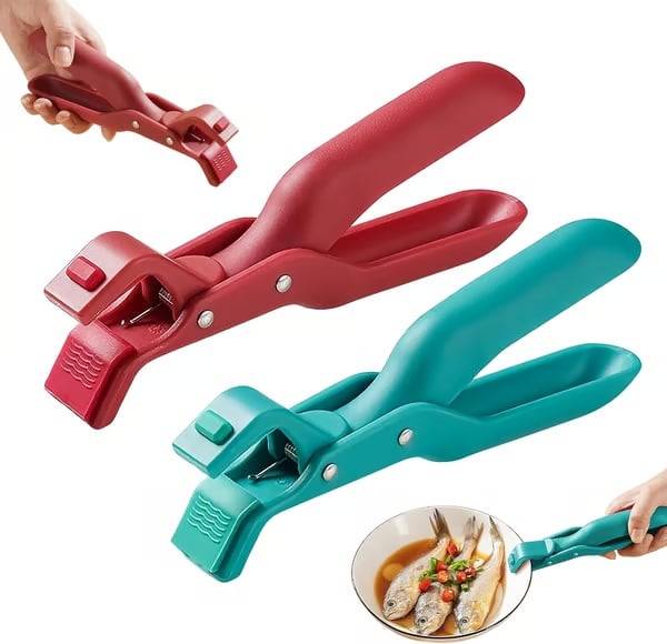 ✨Multi-Purpose Anti-Scald Tongs✨| Hot Plate Tongs for Kitchen (Bowls, Dishes, Pots & Hot Trays)