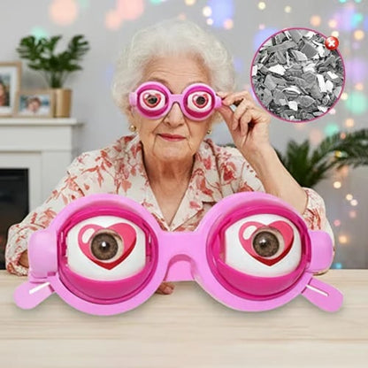 ⏰Last Day Promotion 49% OFF🤣Crazy Eyes Glasses – Be the Funniest Person in the Room