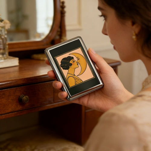 ❤️Vintage Art Deco Versatile Card & Cash Case With RFID Protection