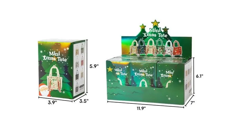 🔥LAST DAY49% OFF🎄Mini Xmas Tote Blind Box Gift for Holiday Suprises