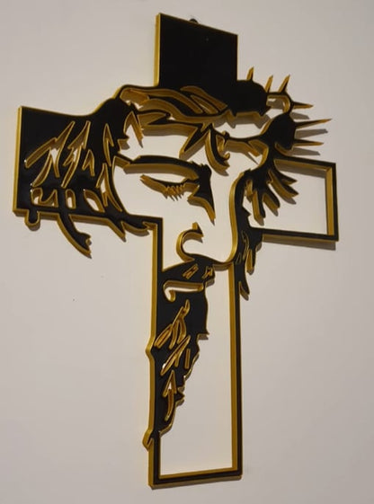 ON SALE🔥Jesus Cross Metal Sign Christ Wall Decor