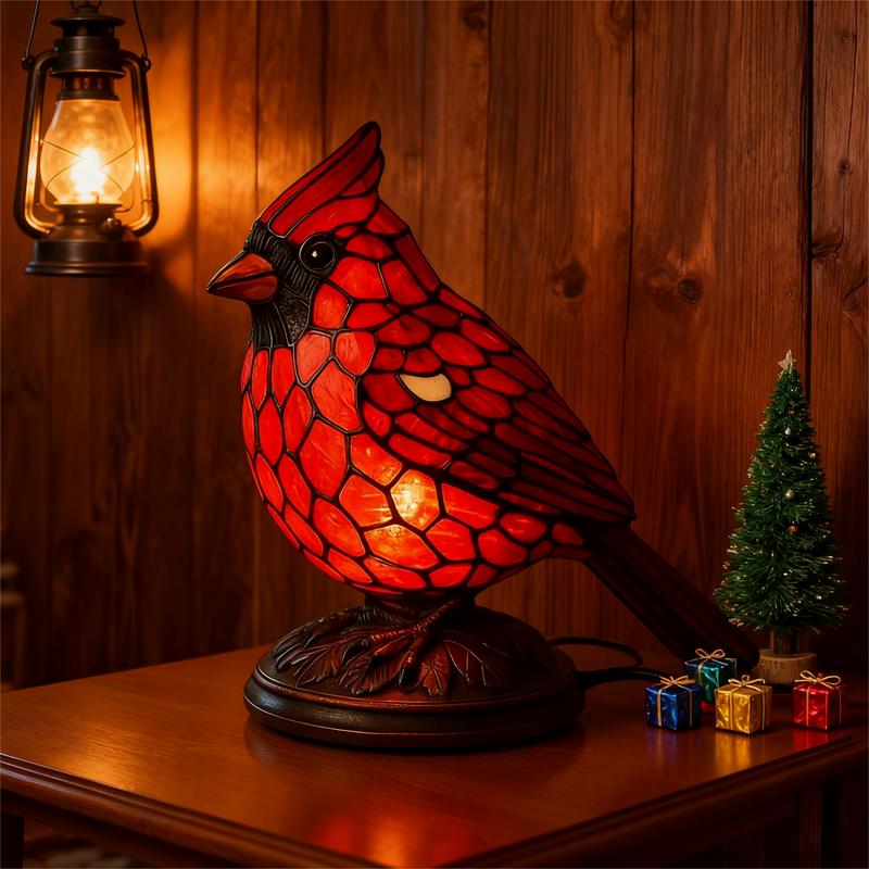 Holiday Red Robin Illuminated Ornament ✨