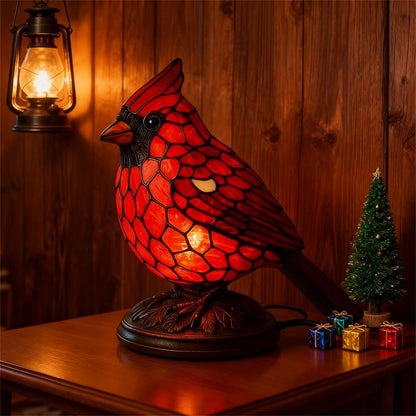 Holiday Red Robin Illuminated Ornament ✨