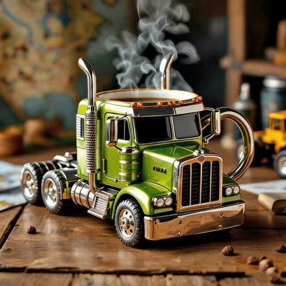 🔥Last day 50% OFF - 🚚Handcrafted Truck Coffee mug