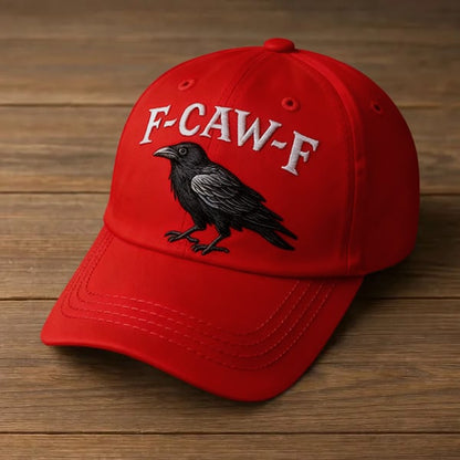 🔥F-CAW-F Crow Hat - 100% Made in the USA