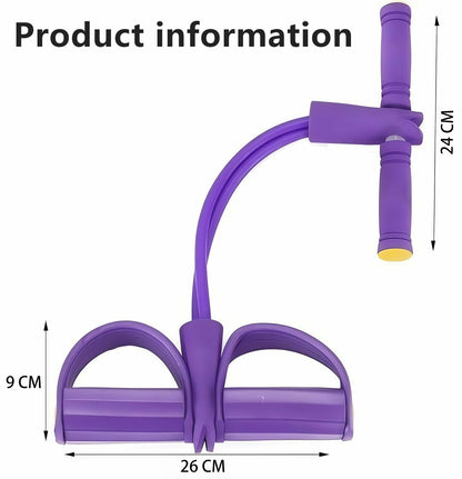 🔥8-tube pedal resistance device, removable and adjustable