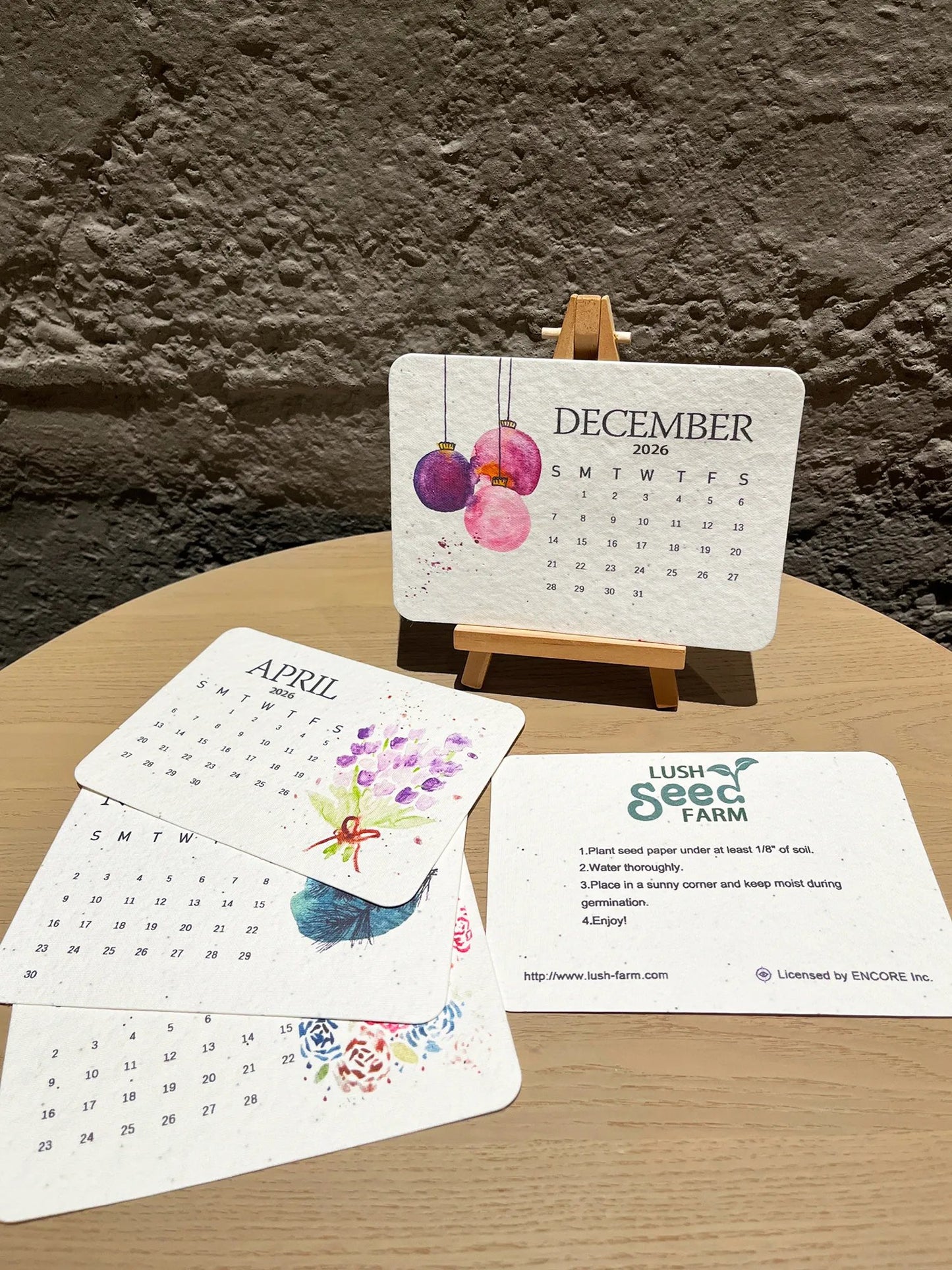 ✨New Arrivals 49% OFF🌱Eco-Friendly Plantable Love Seed Calendar 2026
