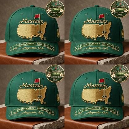 ⛳ LAST DAY 49% OFF🔥LIMITED EDITION-Masters Tournament Edition Structured Hat – Augusta National Official Style