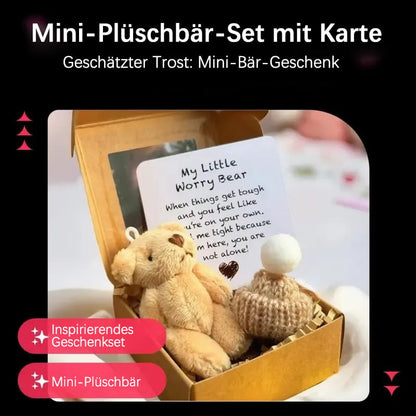 ⏰🎁Handcrafted mini teddy bear in a box