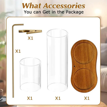 2 in 1 Incense & Candle Holder