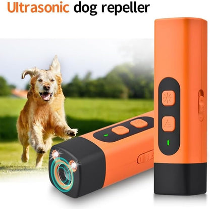 🏆Flash Sale⚡ Rechargeable Portable dog barking stopper with LED Flashlight