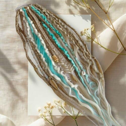 🔥LAST DAY 55% OFF - 👩🏼‍🦱Elastic Dread Ponytail Salty Soul