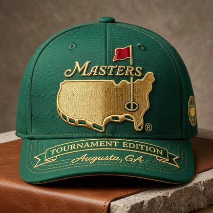 ⛳ LAST DAY 49% OFF🔥LIMITED EDITION-Masters Tournament Edition Structured Hat – Augusta National Official Style