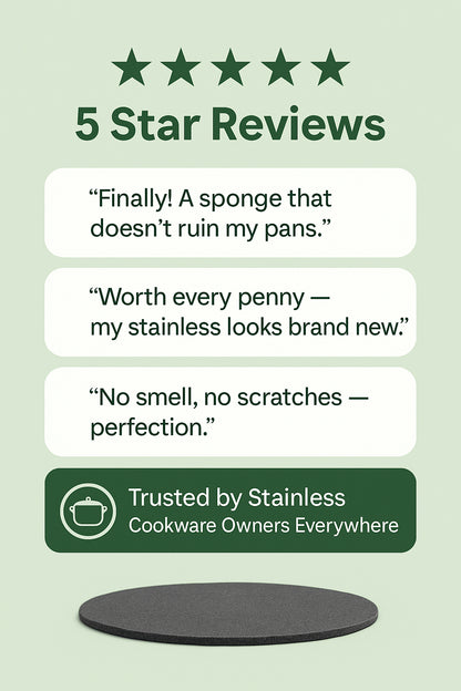 🔥Hot Sale 49% OFF🔥Cleaning sponge specifically designed for stainless steel cookware. (3-Pack or 6-Pack)