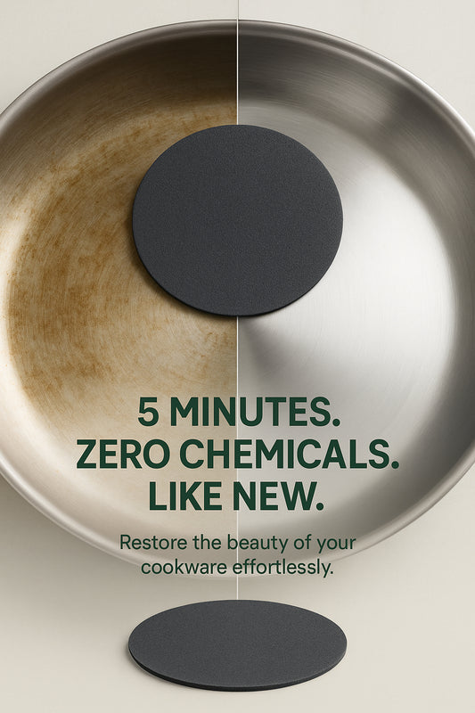 🔥Hot Sale 49% OFF🔥Cleaning sponge specifically designed for stainless steel cookware. (3-Pack or 6-Pack)